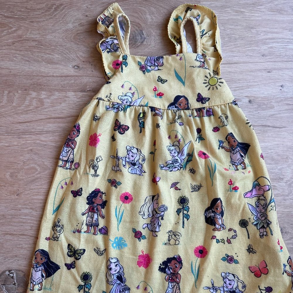 Disney princesses nightgown yellow
